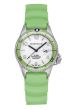 Momentum Damentaucheruhr Mini II Lime mit Naturkautschukarmband