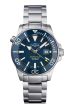 Davosa Argonautic BG 161.528.40 Herrentaucheruhr Automatic TriLinkband blau Ø43mm