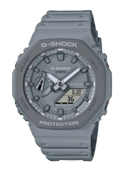 Casio GA-2110ET-8AER G-Shock Herrenuhr grau