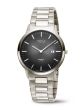 Boccia Titanium Royce 3658-04 Herrenuhr Titan mit Saphirglas Grau/Schwarz