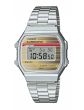 Casio A168WEHA-9AEF Vintage Digital Silber/Gold