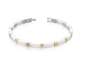 Boccia 0371-05 Armband weiß