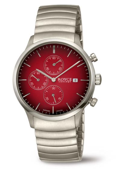 Boccia Royce Titanium 3743-02 Herrenchronograph