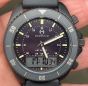 Momentum UDT Military Herrenuhr Ana-Digi 200m Saphirglas Ø43mm Tropic-Band Rot