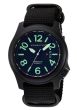 Outdooruhr Momentum Steelix Black-ion Nylon SP84BS7B
