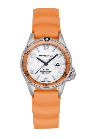 Momentum Damentaucheruhr Mini II Orange mit Saphirglas DN07WSO1O