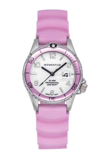 Momentum Damentaucheruhr Mini II Pink mit Saphirglas DN07WSR1R