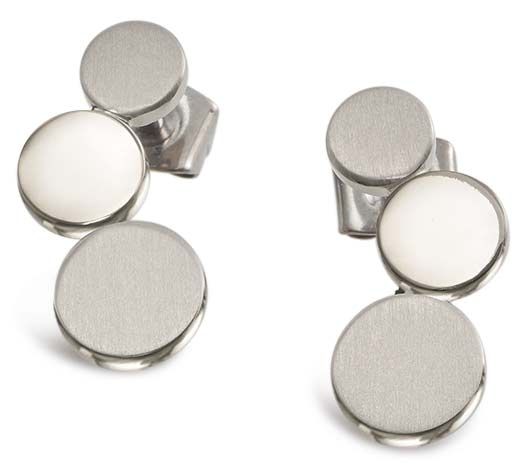 BOCCIA Titanium 05040-01 Damen-Ohrstecker aus Rein-Titan