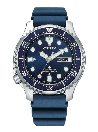 Citizen NY0040-17L Promaster Automatic Diver Herrentaucheruhr Blau