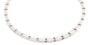 Boccia Titanium 0845-06 Damen-Collier Titan roségold + Ceramic weiß
