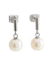 Boccia Titanium 05043-01 Ohrstecker Titan / Süßwasserperle