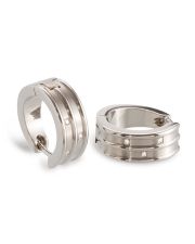 Boccia Titanium Scharniercreole 05047-02 mit je 3 Brillanten