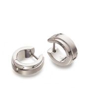 Boccia Titanium 0560-01 Creolen aus Rein-Titan