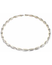 Boccia Titanium 08034-02 Damen Collier Bicolor Gelbgoldplattiert