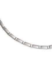 Boccia Titanium 0845-01 Damen-Collier Rein-Titan poliert/mattiert