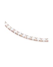 Boccia Titanium 0867-03 Damen-Collier Ceramic Weiß / Roségold