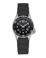 Momentum DN17BSB1B Damen-Solar-Taucheruhr Mini 3 Eclipse Saphirglas schwarz Ø 30mm