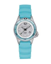Momentum DN17WSL1L Damen-Solar-Taucheruhr Mini 3 Eclipse Saphirglas Aqua-Türkisblau Ø 30mm