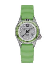 Momentum DN17WSL1L Damen-Solar-Taucheruhr Mini 3 Eclipse Saphirglas Limegrün Ø 30mm