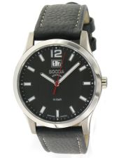 BOCCIA Titanium Herrenuhr Big date mit Saphirglas 3580-01