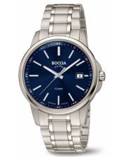 Boccia 3633-04 Herrenuhr mit ultrakratzfestem Saphirglas