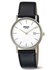 Boccia 3637-02 Herrenuhr aus Titan mit ultrakratzfestem Saphirglas