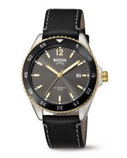 Boccia Titanium 3653-03 Herrenuhr Automatik Bicolor