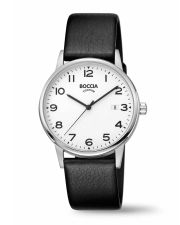 Boccia Titanium 3654-01 Herrenuhr Titan mit arabischen Ziffern