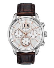 Bulova 96B309 Classic Sutton Herren Chronograph mit Großdatum