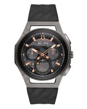 Bulova 98A162 Curv Herren Chronograph Schwarz