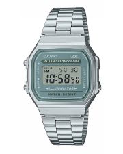 Casio A168WA-3AYES Vintage Digital Graugrün