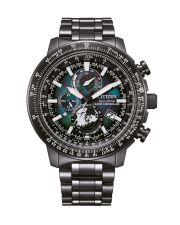 Citizen BY3005-56E Limited Edition Eco-Drive Solar Funk Herrenuhr Geo-Trekker Ø46mm  