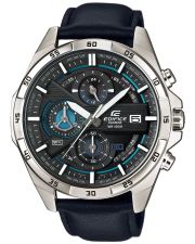 Casio EFR-556L-1AVUEF Edifice Herren-Chronograph Lederband Ø 49mm