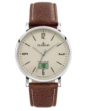 Dugena 4460845 Mondo Funk Saphirglas Herrenuhr