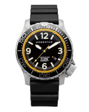 Momentum DV48B1Y Torpedo Blast Eclipse Solar-Herrentaucheruhr mit Saphirglas + Kautschukband