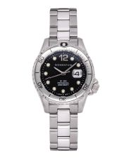 Momentum Damentaucheruhr Mini II Black Silver Steel mit Saphirglas