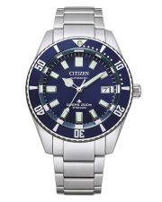 Citizen NB6021-68L Promaster Marine Automatic Titan Herren-Taucheruhr Blau