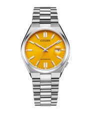 Citizen Tsuyosa NJ0150-81Z Automatik Herrenuhr mit Saphirglas Gelb