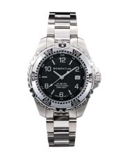 Momentum Taucheruhr M1 Splash DN11 m. Saphirglas Silber / Schwarz Ø40mm