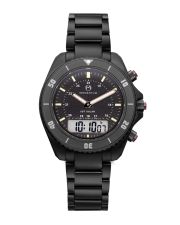 Momentum UDT Military Herrenuhr Ana-Digi 200m Saphirglas Ø42mm Metallband