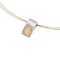 Boccia Titanium 07004-03 Anhänger Titan Bicolor mit Diamant
