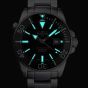 Davosa Argonautic BG 161.528.20 Herrentaucheruhr Automatic TriaLinkband Schwarz