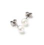 BOCCIA Titanium Ohrstecker 0836-01 Rein-Titan Süßwasser-Zuchtperlen 6mm Ø