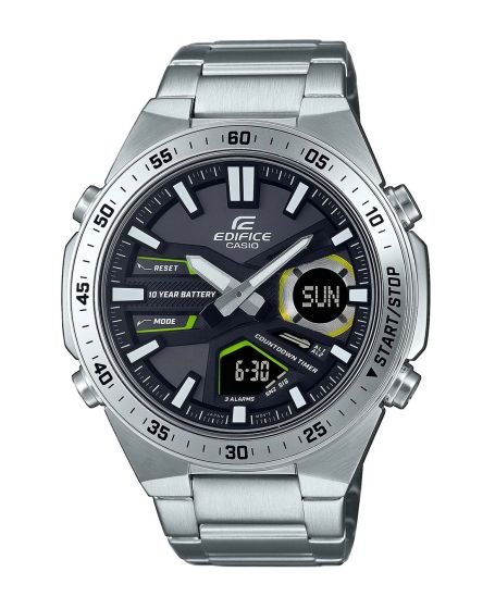 Casio EFV-C110D-1A3VEF Edifice Herrenuhr Ana-Digi 10-Jahres-Batterie