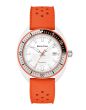 Bulova Snorkel 98B448 Clownfish Quarz Hybrid-Ceramic 100m Weiß/Signalorange Ø41mm