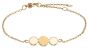 Boccia 03028-02 Damen-Armband aus Titan teilpoliert/goldplattiert