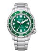Citizen BN0158-85X Eco-Drive Promaster Diver Grün / Metallband