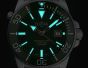 Davosa Argonautic BG 161.528.07 Herrentaucheruhr Automatik PentaLinkband Ø43mm grün  Nachtansicht