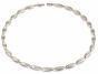 Boccia Titanium 08034-02 Damen Collier Bicolor Gelbgoldplattiert