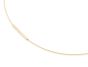 Boccia Titanium 0802-0245 Damen-Collier Gelbgoldfarben Titanschliesse 45 cm